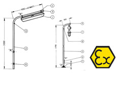 Accesorios de montaje lamparas compactas